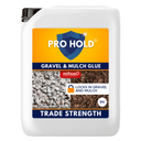 Pro-Hold gravel and mulch glue
